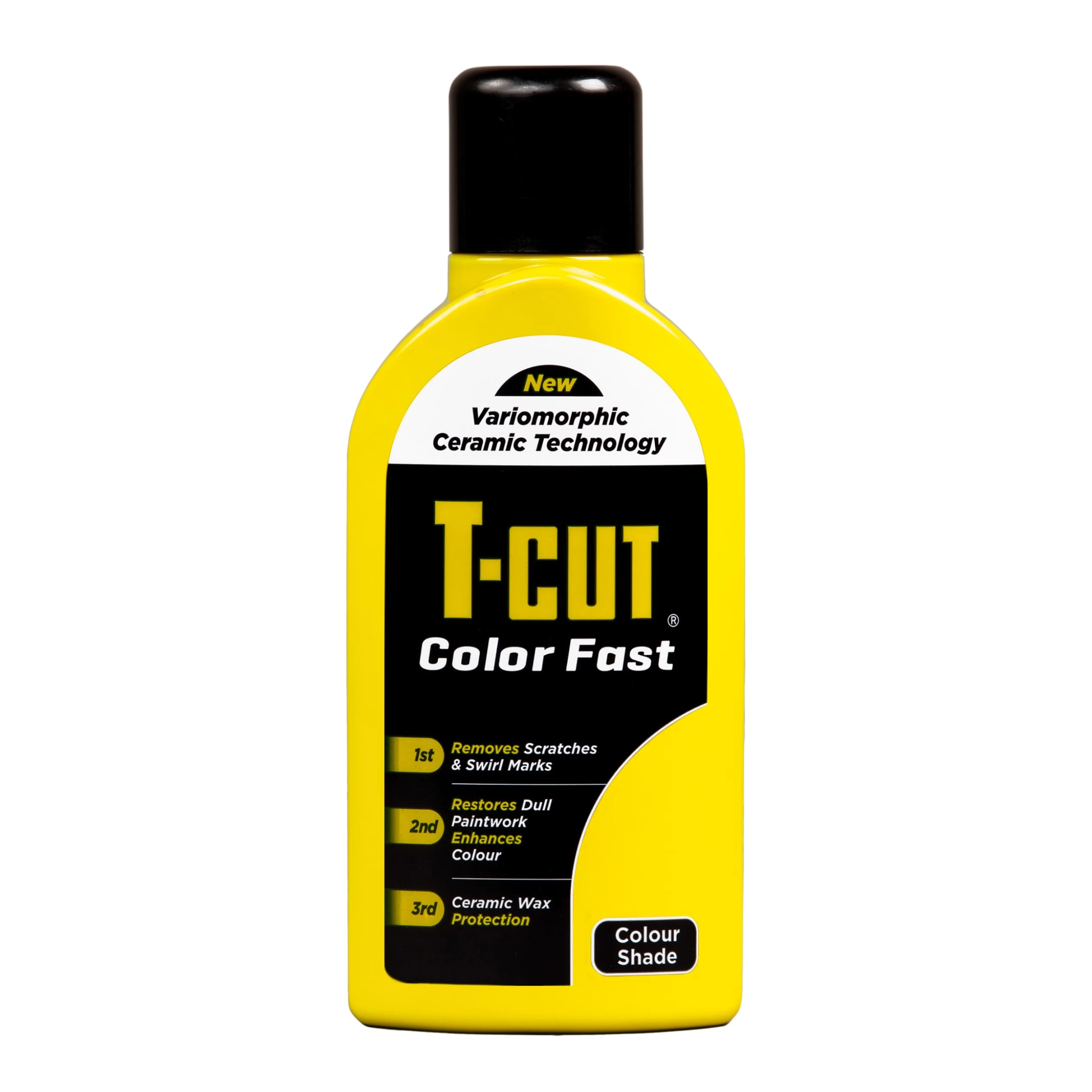 T-Cut Colour Fast 3-in-1 Paintwork Renovator, Yellow, 500ml