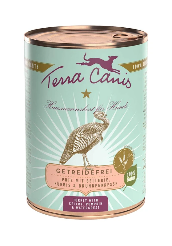 Turkey with Celery, Pumpkin and Chamomile, Pack of 12 (12 x 400 g)
