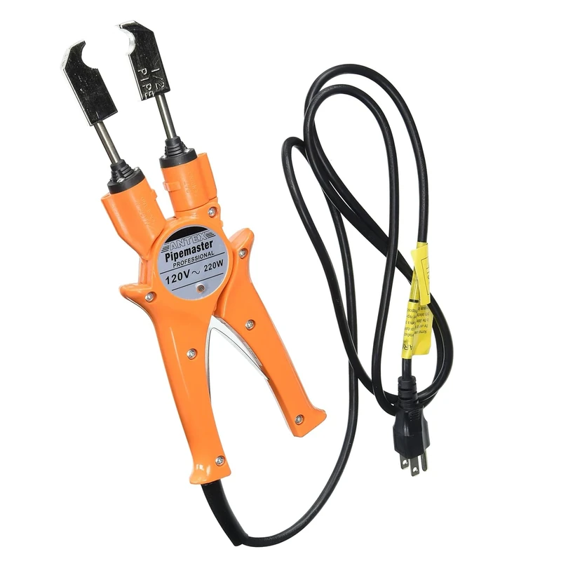 PipeMaster Professional Copper Pipe Soldering Tool | No Open Flame | Perfect for Tight Spaces | 115 V | Heats Up to 950-Degrees | Quick Reheating Between Joints | 1/2-Inch Standard Heads