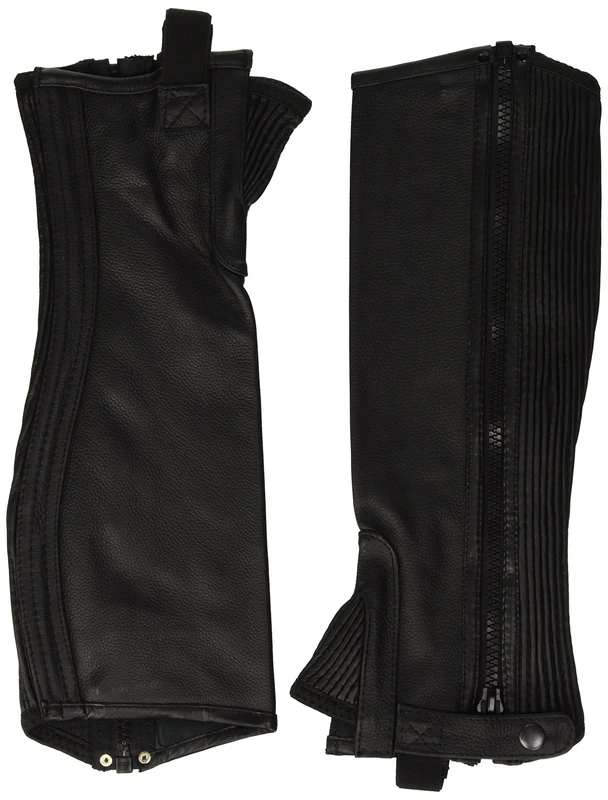 PFIFF Adult Chaps Leather Black XXL