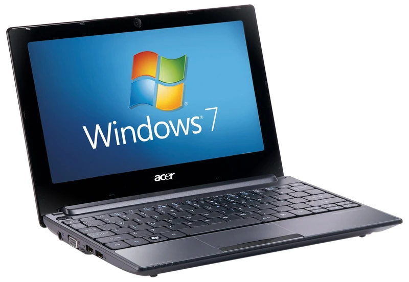 Acer Aspire One D255E 10.1 inch Netbook (Intel Atom N455 Processor, 1 GB RAM , 250 GB HDD, Windows 7 Starter 32-bit, 4-8 hours battery life) - Black