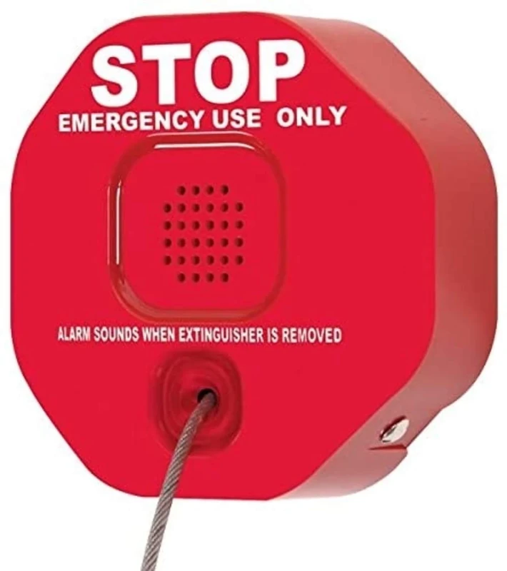 STI STI6200 Extinguisher Anti-Theft Alarm, Red