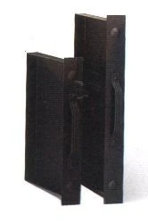 FIREFIX AK20/54 Ash Tray with Handle, Rectangular, Steel, Black, Height 40 mm for Grate No. 2000/54, 470 x 360 mm (Width x Depth), Medium-Sized