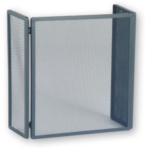 Spark Guard with Mesh Grille 450 x 220 x 500 mm Black Steel