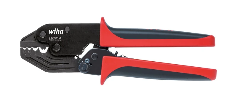 Wiha Crimping Tools for Non-Isolated Cable Eyes with Closed Sleeve