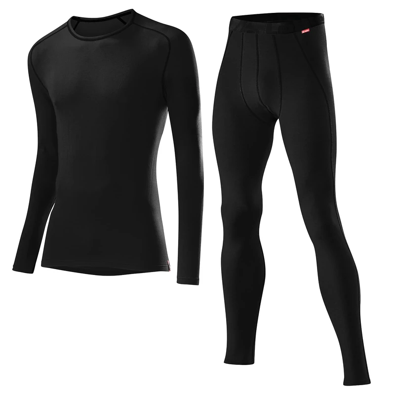 Löffler Men's Baselayer Set Black black Size:48 (EU)