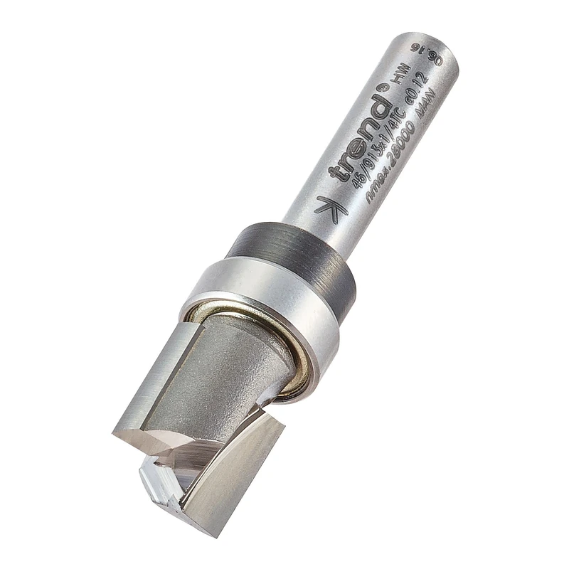 Trend Bearing Guided Profiler, 1/4 Inch Shank, 12.7mm Cut, TCT