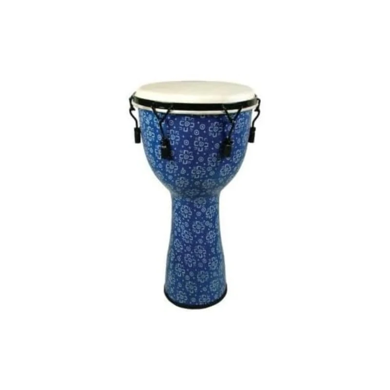 World Rhythm 9.5 inch Fibreglass Mechanically Tuned Djembe Drum