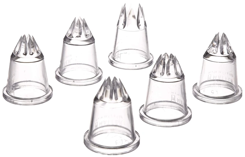 MatferBourgeat Piping Tubes Fluted Polycarbonate (Pack 6)