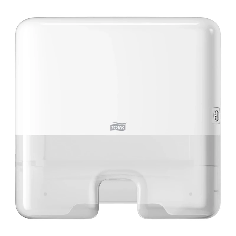 Tork Xpress Multifold Mini Hand Towel Wall Mounted Dispenser White H2, One-at-a-Time Dispensing, Elevation Range, 552100
