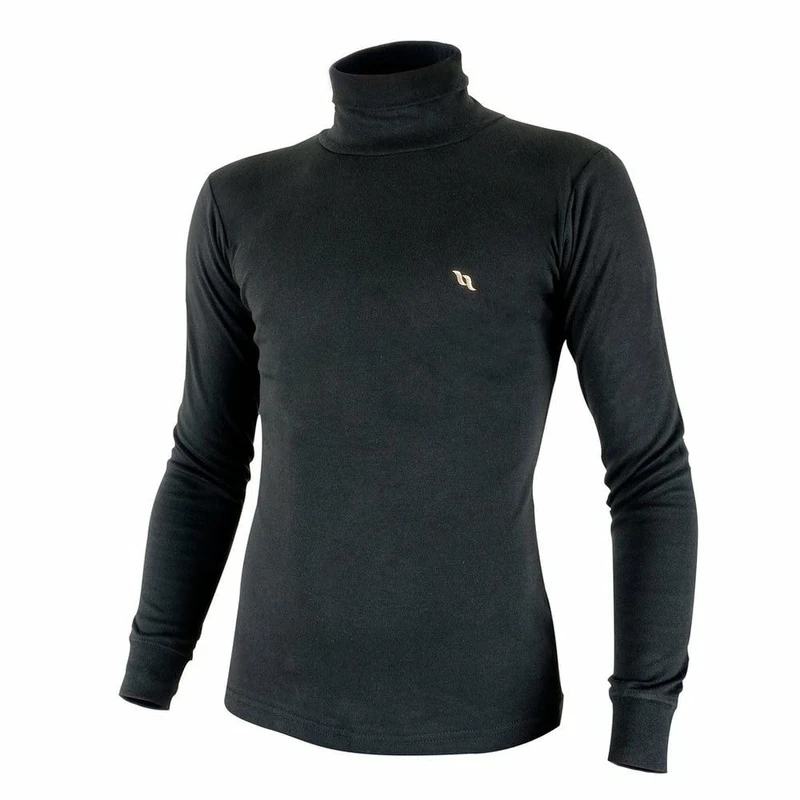 Back on Track Mens Polo Neck Sweater Black black Size:M - Image 1