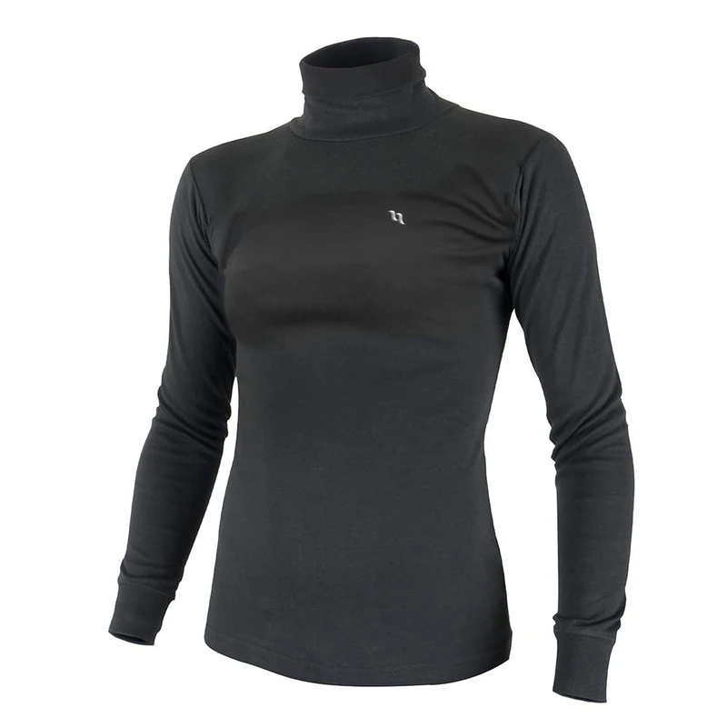 DOG Copenhagen Back on Track Womens Polo Neck Sweatshirt Black black Size:XS