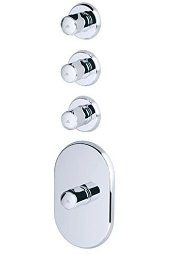 Ideal Standard Melange A4294AA Shower Tap with 3 Shut-Off Valves Chrome