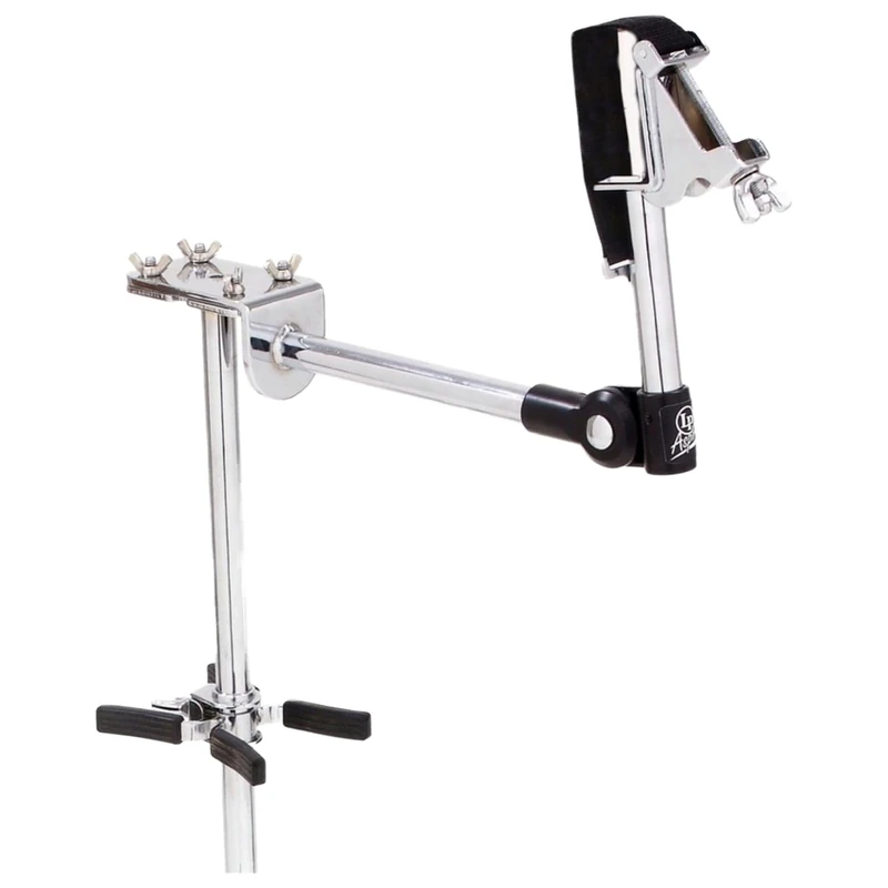 LP Latin Percussion Aspire Bongo Halterung Slide Mount Bracket, für LPA653 Doppelcongaständer, Straplock-System, neigbar, LPA244S