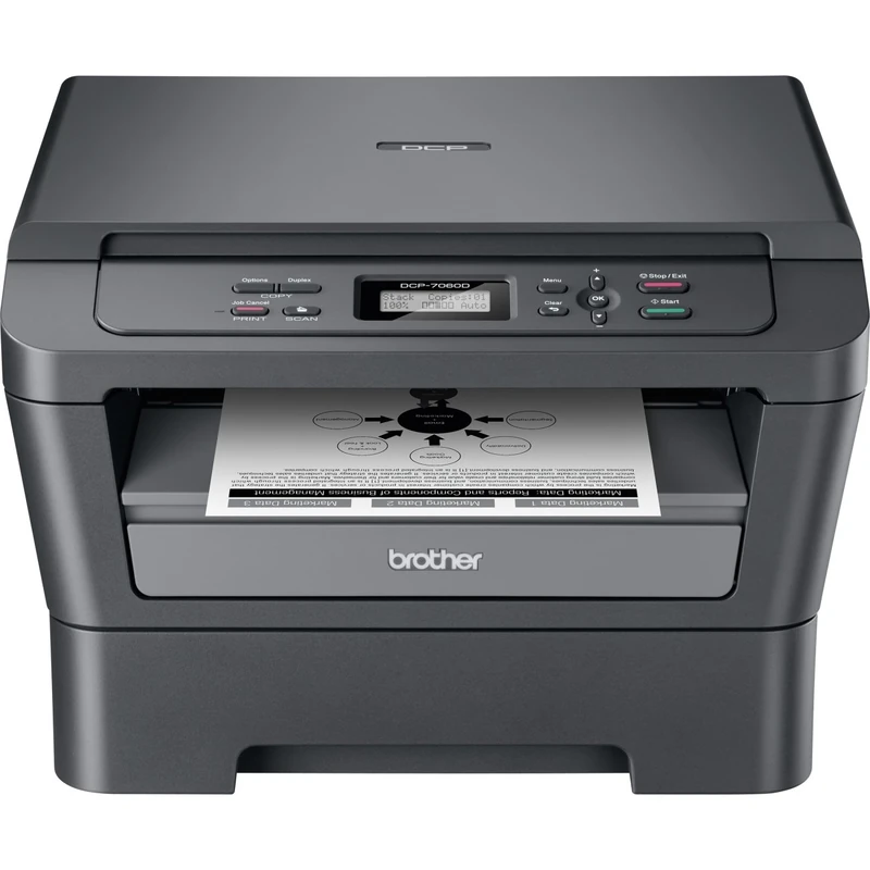 Brother DCP7060D A4 Mono Laser Multifunction Printer