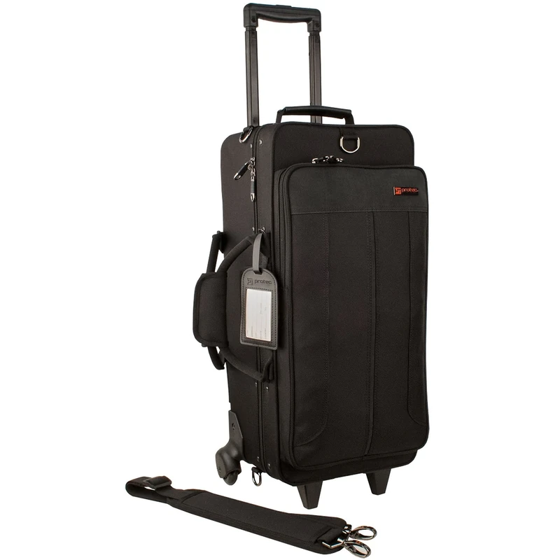 Protec iPAC DOUBLE TRUMPET CASE WITH WHEELS