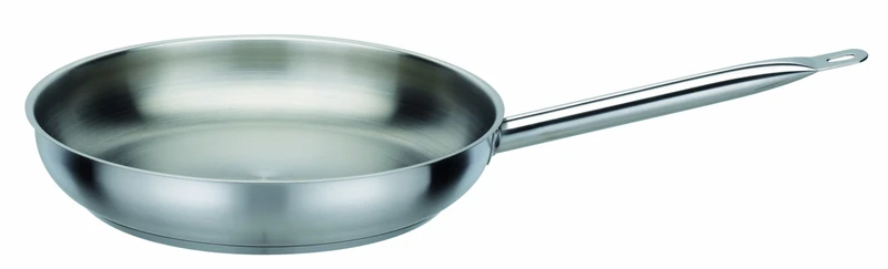 GSW Stahlwaren GmbH Fry Pan, Silver, 28 x 6.5 cm, 2.9 Litre