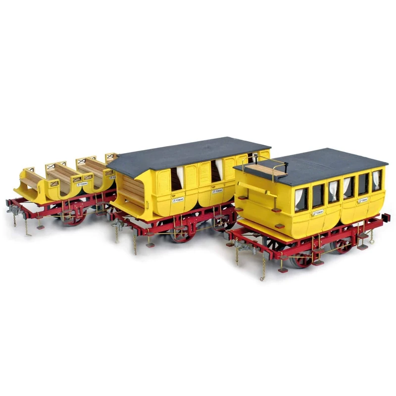 OCCRE 56001 Adler Waggons (3 models) Model Kit