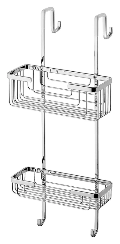 Homestyle Hanging Shower Basket 2 Tier (Chrome) 5683-13