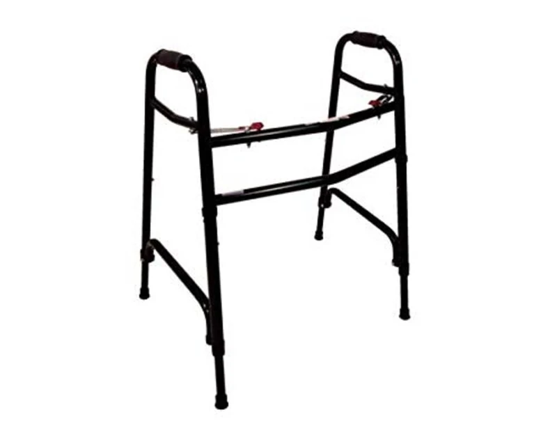 Walking Frame Bariatric, Supports up to 325 KG, Lightweight and Sturdy, Height Adjustable, Folding