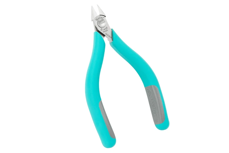 Weller Erem 2422EA Ergonomic Cutter, Tapered Head, Full Flush Cut, 5" Length, 0.433" Jaw Length