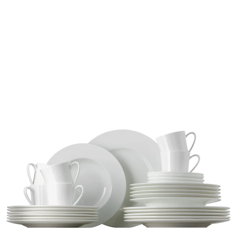 Rosenthal Jade 61040-800001-18743 Table Service Set Fine Bone China 30 Pieces White