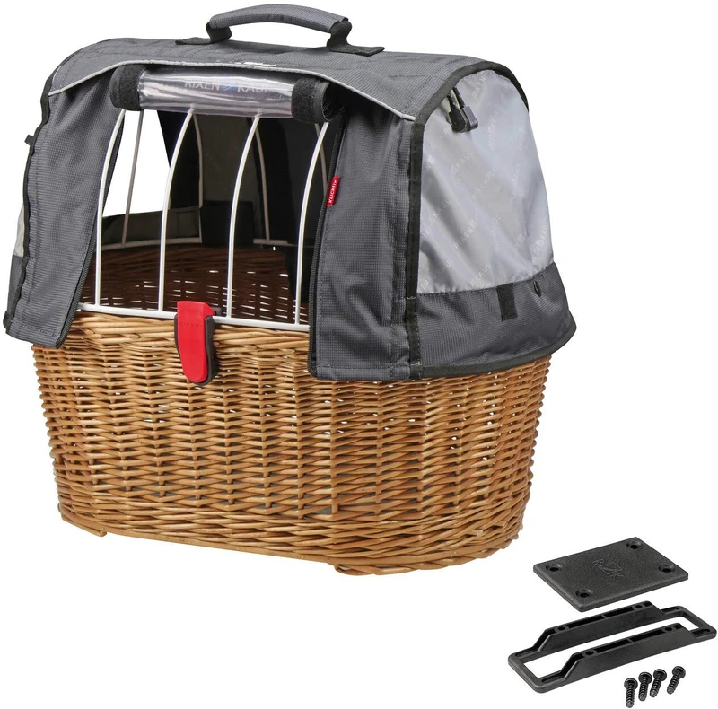 Rixen & Kaul Unisex's GTA Plus Doggy Basket-Brown, 40 Litre