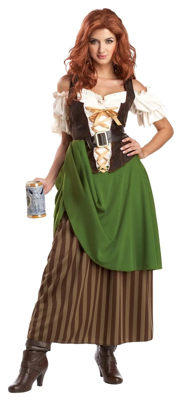 California Costumes 1159 Medieval/Renaissance Adult-sized Costume, Green,Brown, XL