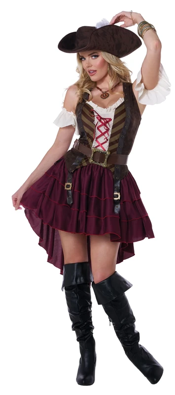 California Costumes Women's Sexy Swashbuckler Adult Sized Costume, Multi, XL UK