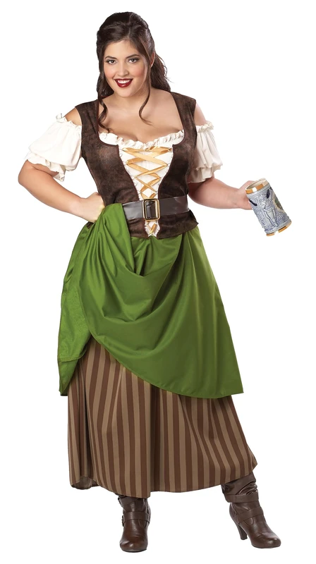 California Costumes Tavern Maiden Wench Plus Size Costume - 2XL 18-20
