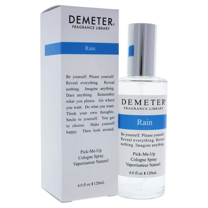 Demeter Rain Cologne Spray - 4 oz Spray - Fresh Scent - Unisex - Travel Size