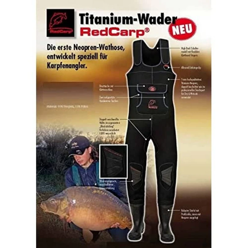 Behr Unisex_Adult 8617903 Fishing Trousers, Standard, Size