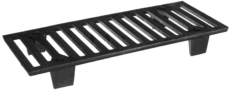 UNITED STATES STOVE Co Small Cast Iron Grate for Logwood Stoves, Black, S - Image 1