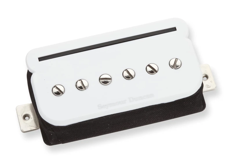Seymour Duncan Stbpr 1B WH P Rails Humbucker Pickup, Bridge White