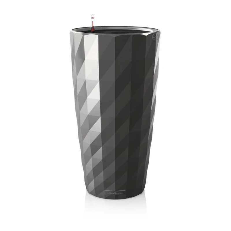 LECHUZA DIAMANTE Premium anthracite metallic 15703