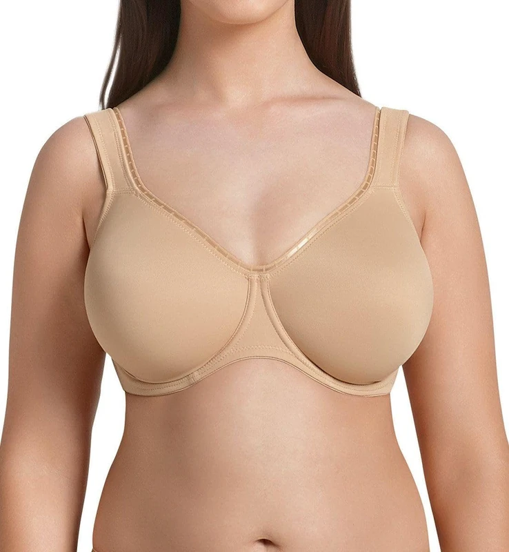 Rosa Women's Twin Firm Everyday Underwire Bra , Beige (Skin 722), 42D (Manufacturer Size: 95D)