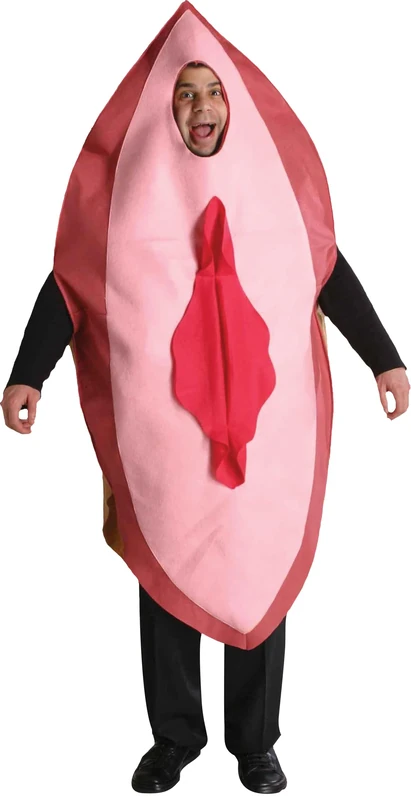 Rasta Imposta Big Party Costume - Pink - One Size