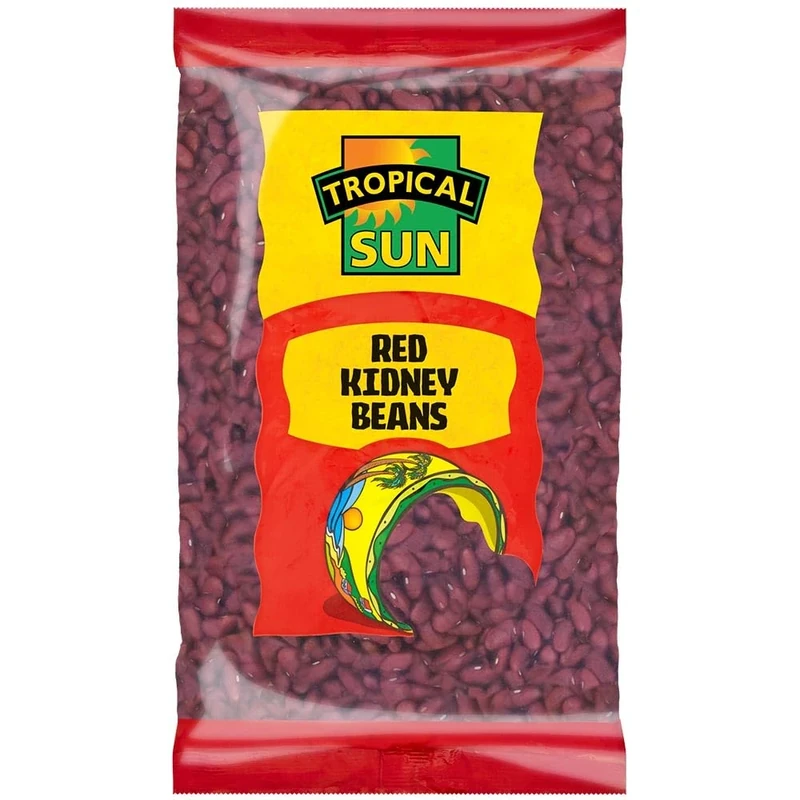 Tropical Sun Red Kidney Beans 2 kg (Pack of 6)