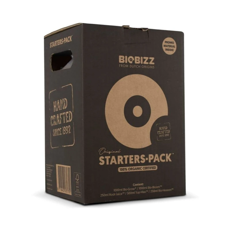 BioBizz Starters Pack | Plant Nutrient and Stimilant Starter Pack 3L