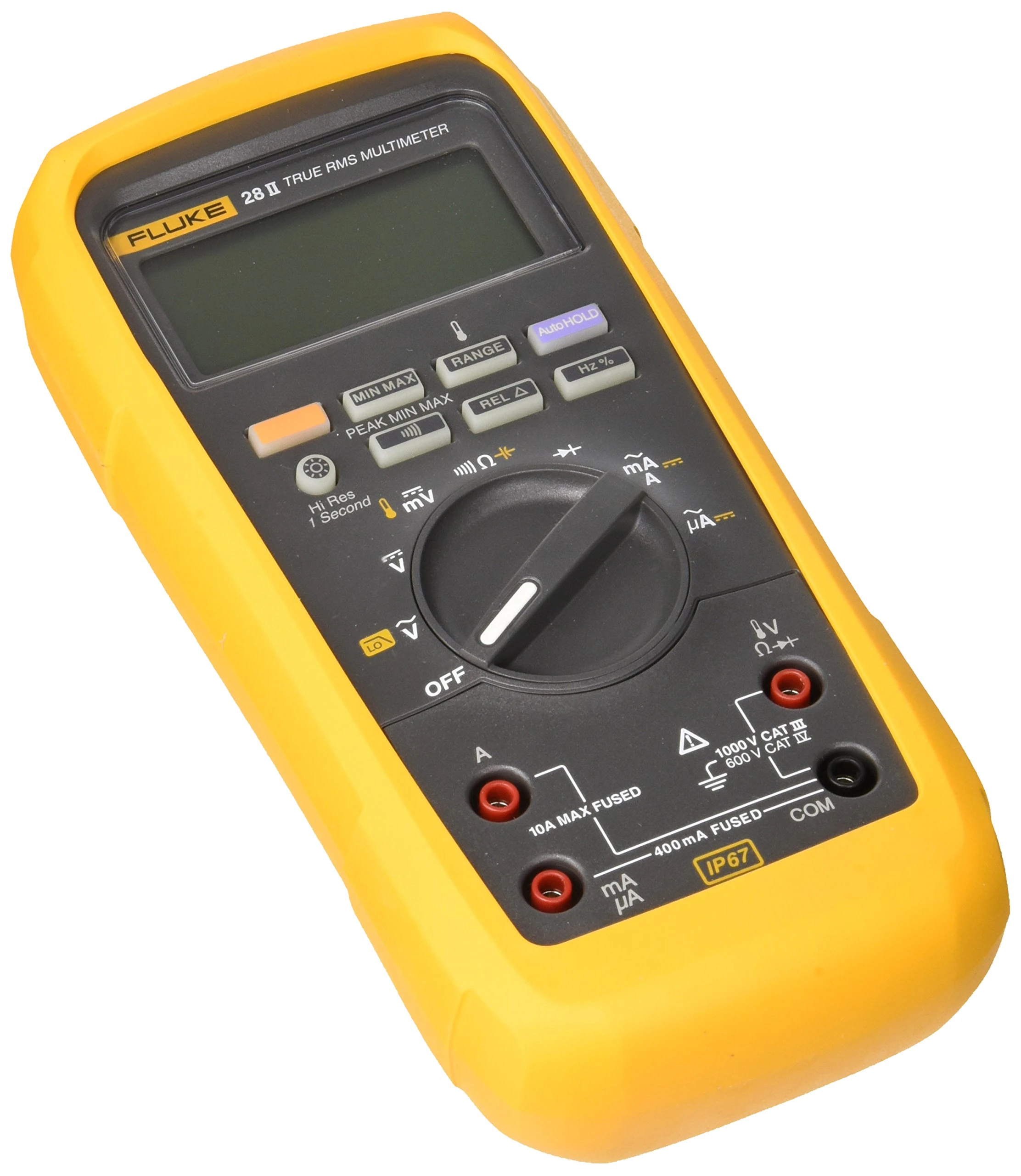 FLUKE-28II/EUR,TRMS MULTIMETER, EUROPE