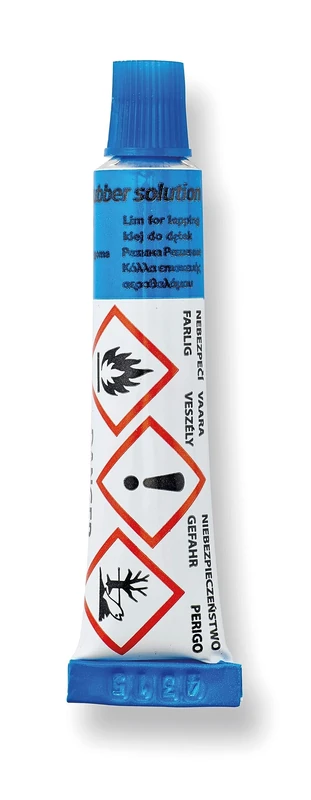WELDTITE Rubber Solution - Fast Drying Quick Adhesive for Tyre Puncture Repair,Blue,15 g