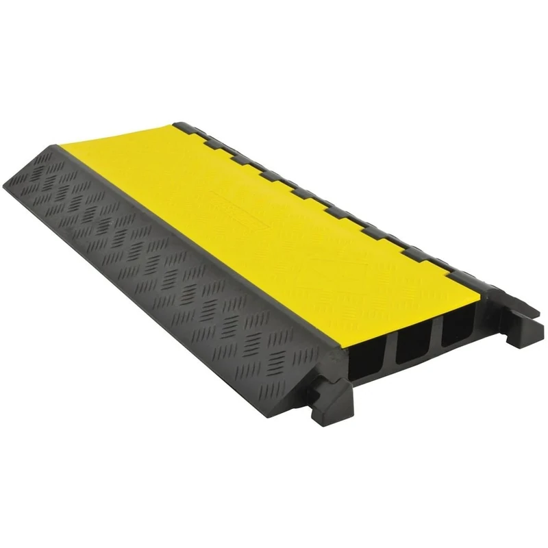 External Heavy Duty Cable Protector | 90cm | 3 Channel - Image 1