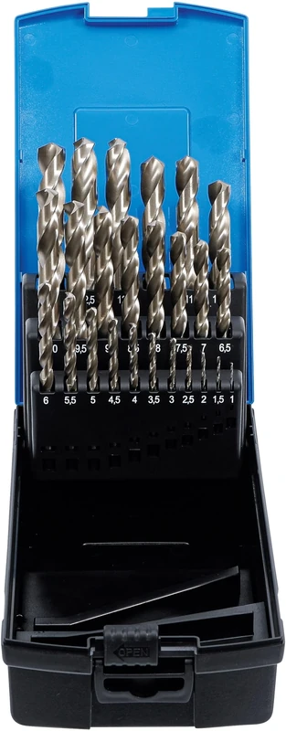 BGS 110 | HSS Twist Drill Set | 1 - 13 mm | 25 pcs