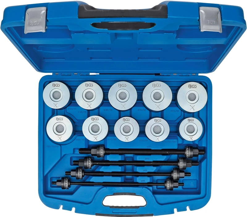 BGS 1514 | Pull and Press Sleeve Kit | with 4 Spindles | 24 pcs.