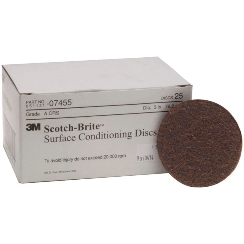 Scotch-Brite Surface Conditioning Disc, 7 in x NH A MED, 10 per case