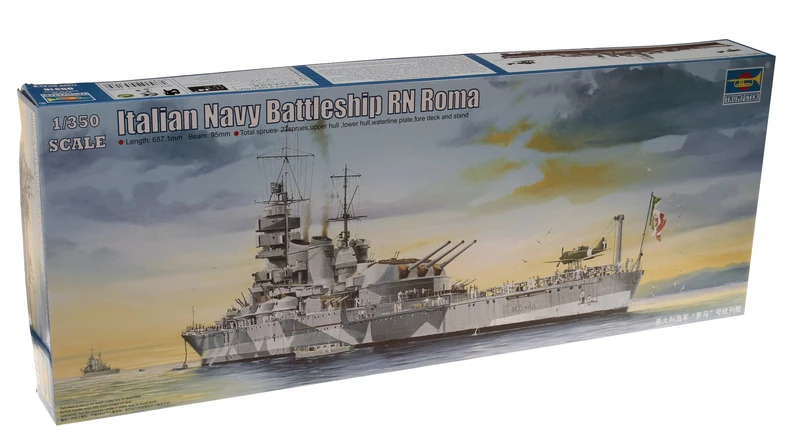 Trumpeter 1:350 - RN RomaItalian Navy Battleship