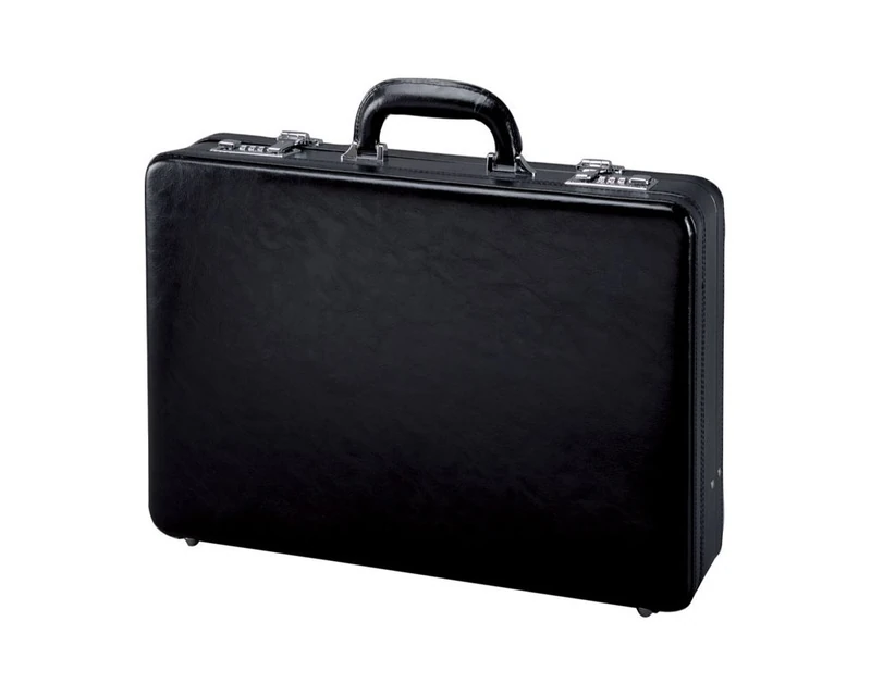 Alassio - 41033 TAORMINA - attache case briefcase, leather, black