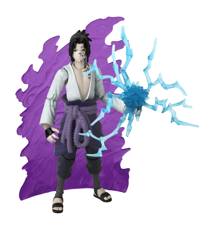 ANIME HEROES Bandai 17cm Naruto Sasuke Uchiha Action Figure - Anime Figure