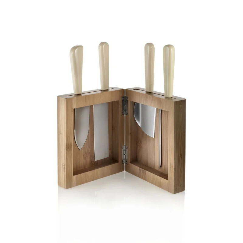 Alessi Milky Way Minor Knife Block, Brown