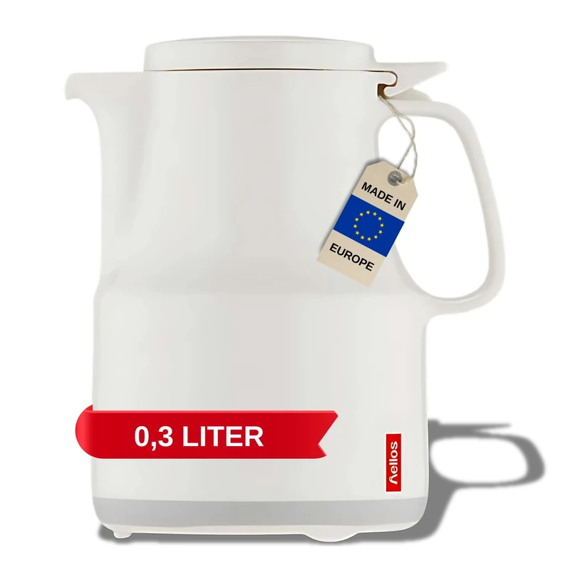 Helios Thermoboy Vacuum Jug White 0.3 Litre